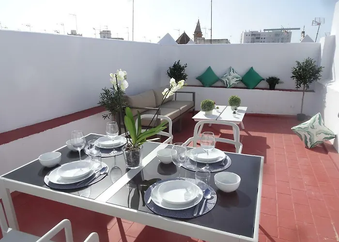 Apartmán Atico Terraza Centro Ascensor Playa De La Caleta *