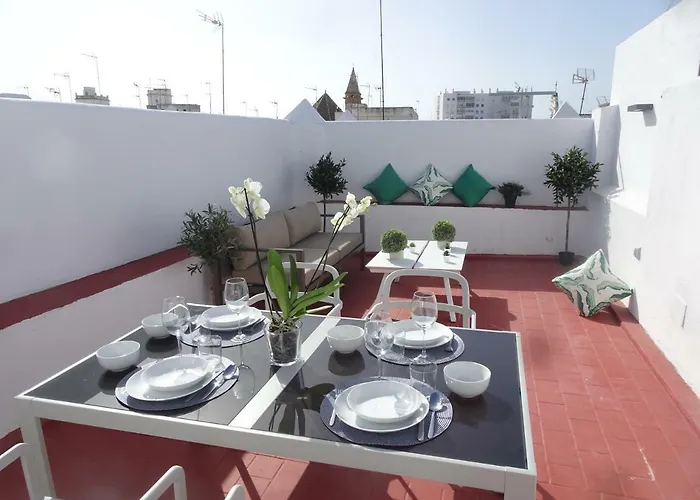 Atico Terraza Centro Ascensor Playa De La Caleta *