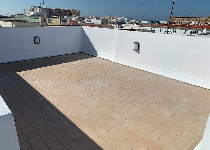 Atico Terraza Centro Ascensor Playa De La Caleta Appartement Cádiz
