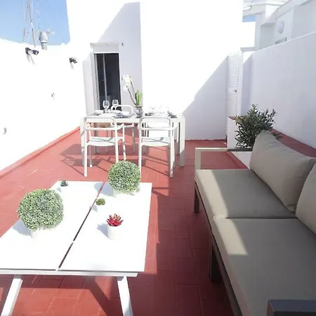 Atico Terraza Centro Ascensor Playa De La Caleta *
