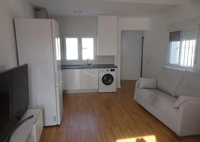 Apartamento Atico Terraza Centro Ascensor Playa De La Caleta Cádiz